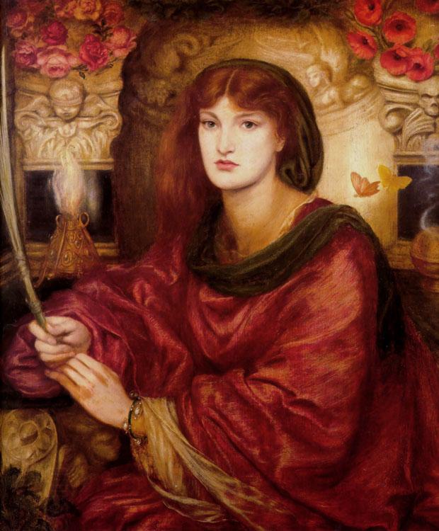 Dante Gabriel Rossetti Sibylla Palmifera (mk28) oil painting picture